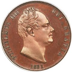 1/2 Penny - William IV
