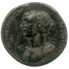 Dupondius - Trajan S P Q R OPTIMO PRINCIPI S C, Ceres