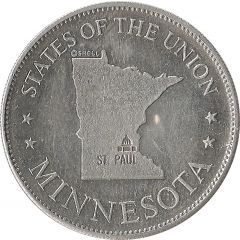 Token - Shell’s States of the Union Coin Game, Version 1 Minnesota