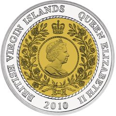 5 Dollars - Elizabeth II Hans Christian Andersen, Bimetallic