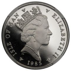 5 Pence - Elizabeth II Quincentenary of the College of Arms, Platinum Proof Issue