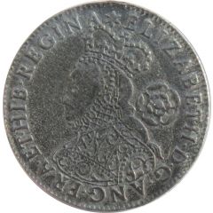Replica - 6 Pence Elizabeth I 1562 Milled issue