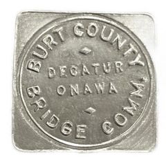 10 Cents - Burt County Bridge Comm. Decatur, Nebraska