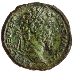 As - Septimius Severus P M TR P IIII COS II P P S C, Mars