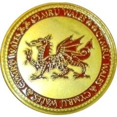 Conwy Wales commemorative tourist souvenir token