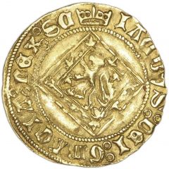 1 Demy - James II 1st Coinage, Type IVa