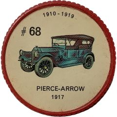 Token - Jell-O #68, Pierce-Arrow
