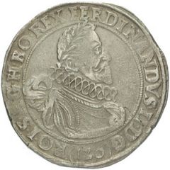 1 Thaler - 120 Kipper Kreuzer - Ferdinand II Prague