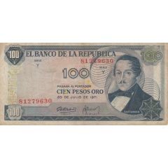 100 Pesos Oro