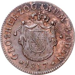 1/2 Kreuzer - Charles II Louis Frederick
