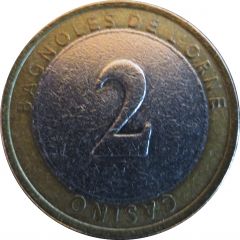 2 Euro - Casino Emeraude Bagnoles-de-l'Orne