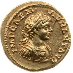 Aureus - Caracalla SPES PVBLICA, Laodicea ad Mare