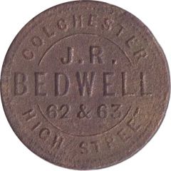 Farthing - John Robert Bedwell`s Colchester, Essex