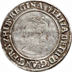 1 Shilling - Elizabeth I 1st issue