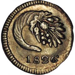 1/4 Real `Cuartillo` Republic of Colombia