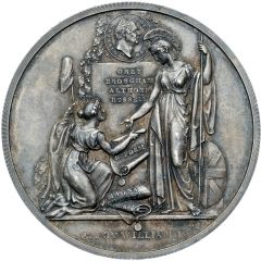 Medal - William IV Reform Bill, B. Wyon, silver