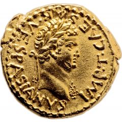 Aureus - Titus IVDAEA DEVICTA, Victory