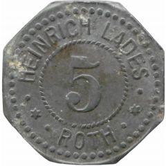 5 Pfennig - Roth Heinrich Lades