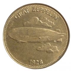 Shell Token - Man in Flight #08 - Graf Zeppelin, 1928