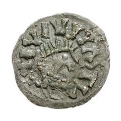 1/4 Siliqua In the name of Justin I and Theoderic, Sirmium, without S