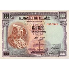 100 Pesetas