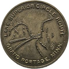 Medal - Lake Superior Circle Route Grand Portage, Minnesota