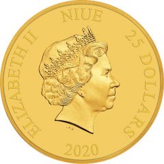 25 Dollars - Elizabeth II Pluto