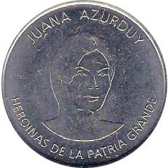 Token - Heroinas de la Patria Grande Juana Azurduy