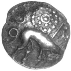 Silver Unit Wishbone Proto Boar with Spear