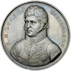 Medal - George III Re-enter to Hanover, silver