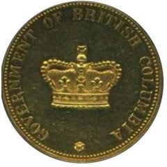 20 Dollars - British Columbia Gold pattern