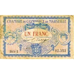 1 Franc - Chambre de Commerce de Marseille 13