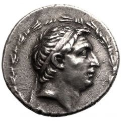 Tetradrachm - Demetrios I Soter Antioch on the Orontes, rare monogram