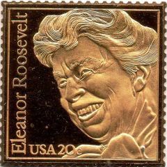 Token - United State Postal Service 20 Cents - Eleanor Roosevelt
