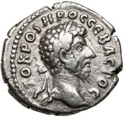 Didrachm - Lucius Verus YΠATOC B, Caesarea, Cappadocia