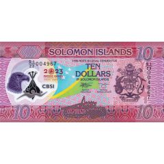 10 Dollars 17th Pacific Games in Honiara