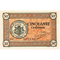 50 Centimes - Chambre de Commerce de Péronne 80