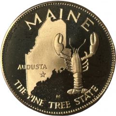 Medal - States of the Union Maine