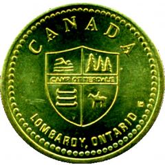 1 Dollar Tuck Token - Lombardy, Ontario Camp Otterdale