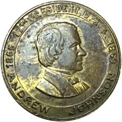 Token - Andrew Johnson 17th President
