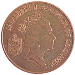 2 Pence - Elizabeth II 3rd portrait, magnetic