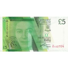 5 Pounds - Elizabeth II The Moorish Castle
