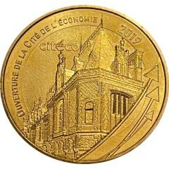 Monnaie de Paris Tourist Token - Citéco Ouverture de la Cité de l`économie - 2019