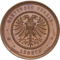 Medal - Horticultural club Lübeck