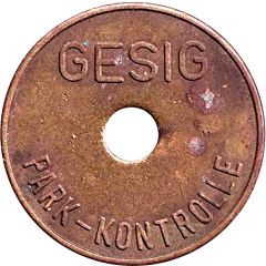 Parking Token - Gesig Park-Kontrolle