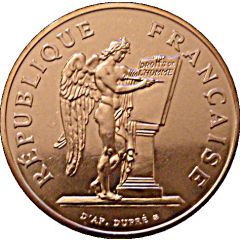 100 Francs Piedfort