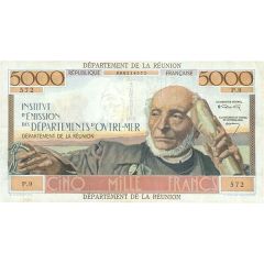 5000 Francs `Département de la Réunion`