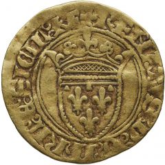 1/2 Gold Ecu - Rene of Anjou