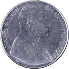 100 Lire - Ioannes Paulus II Christ on the Mountain