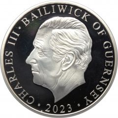 5 Pounds - Charles III Dambusters, Silver Proof